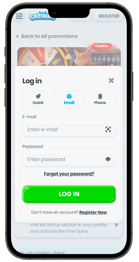 cazimbo-mobile-login